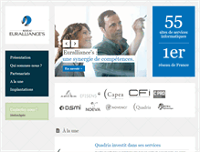 Tablet Screenshot of euralliance.com